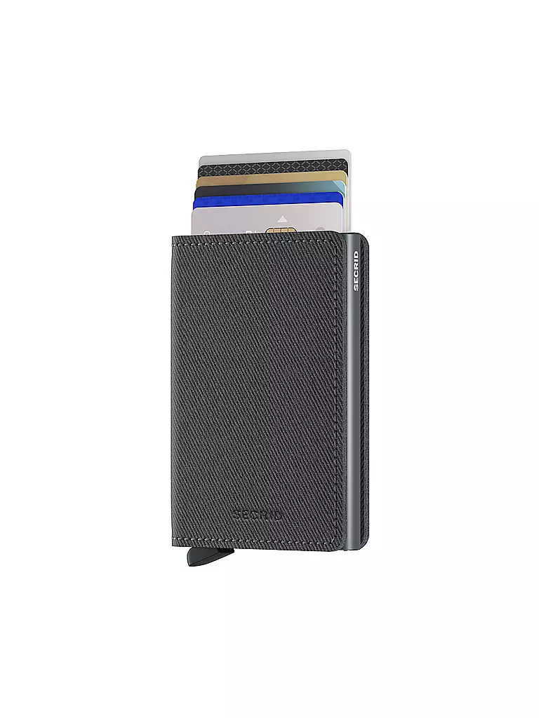 SECRID | Geldbörse - Slimwallet Twist Cool Grey | grün