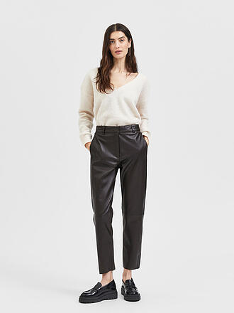 SELECTED FEMME | Lederhose 7/8 SLFMARIE 