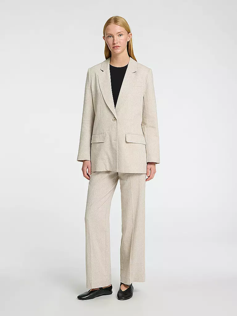 SELECTED FEMME | Blazer Relaxed Fit SLFTANIA-RITA | beige