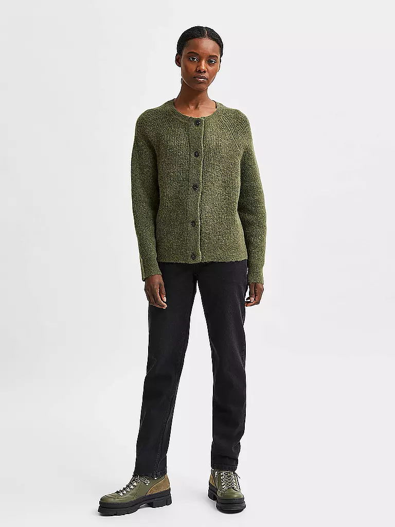 SELECTED FEMME | Cardigan SLFLULU  | olive