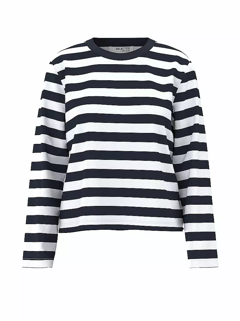 SELECTED FEMME | Langarmshirt SLFESSENTIAL | dunkelblau