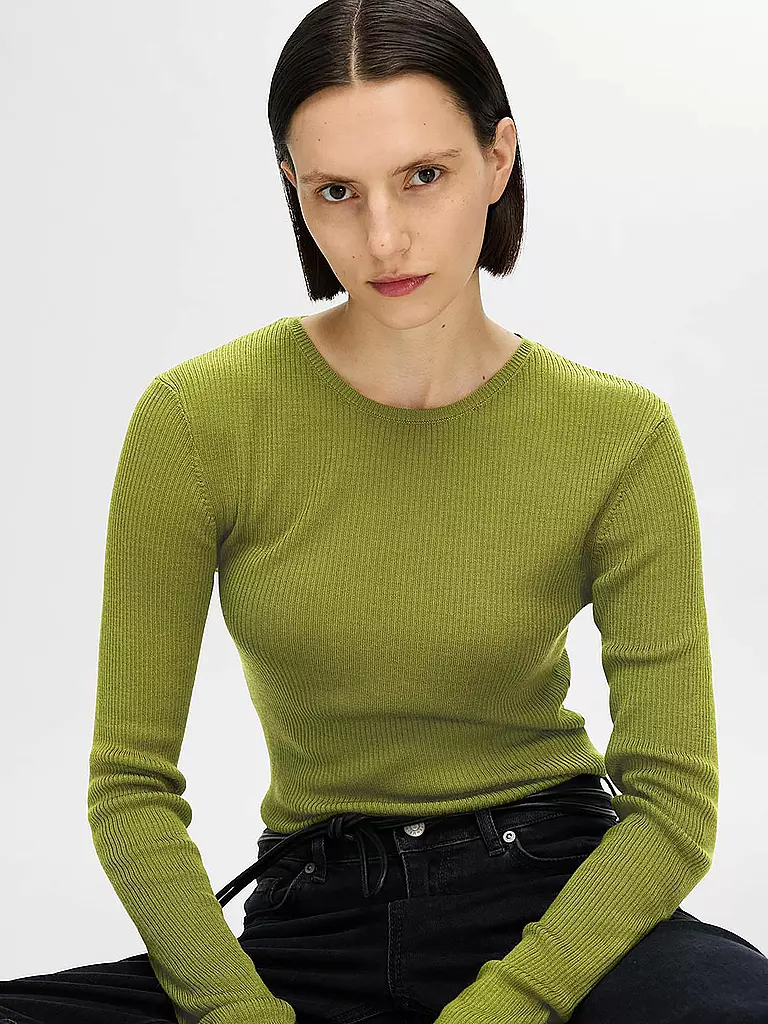 SELECTED FEMME | Pullover  SLFNAJA | olive