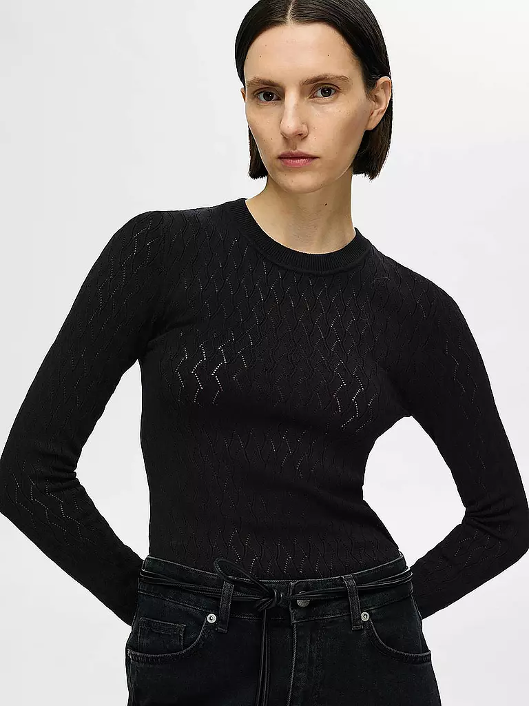 SELECTED FEMME | Pullover SLFCABALA | schwarz