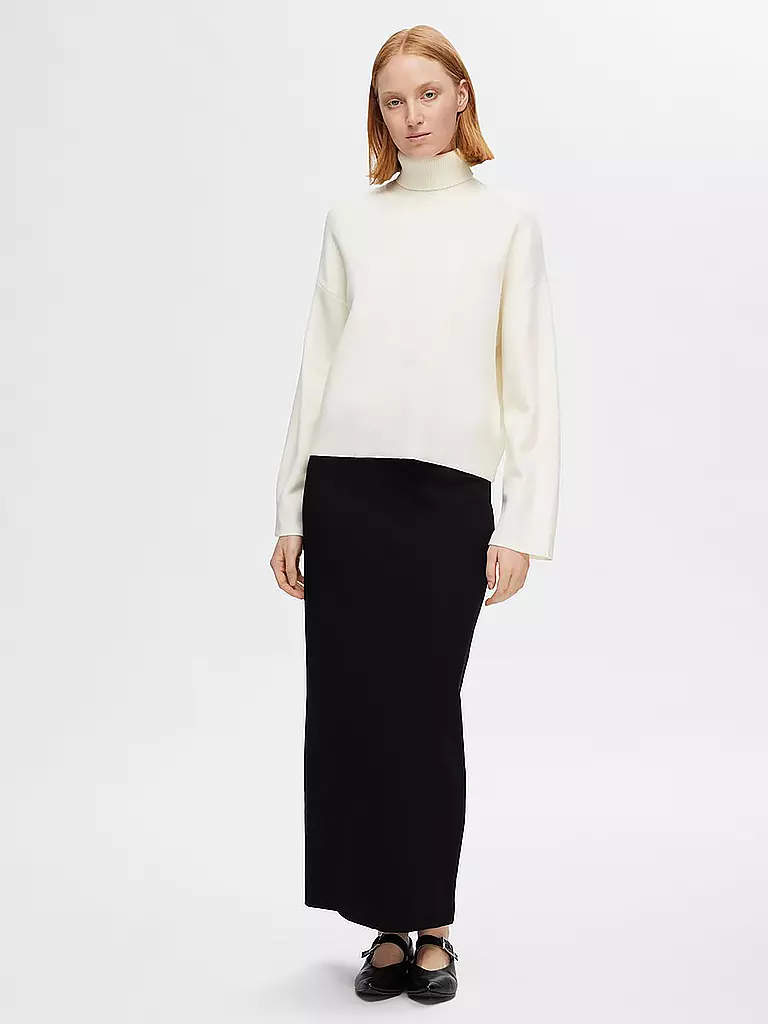 SELECTED FEMME | Rollkragenpullover  SLFKAMMA | creme