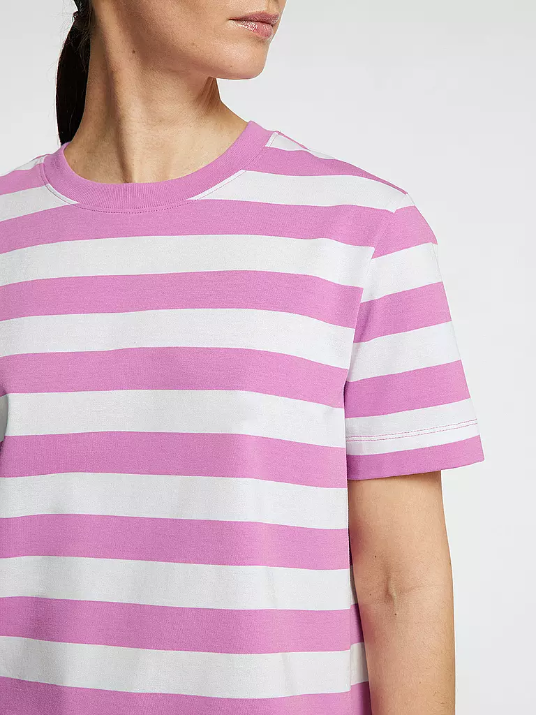 SELECTED FEMME | T-Shirt SLFESSENTIAL  | rosa