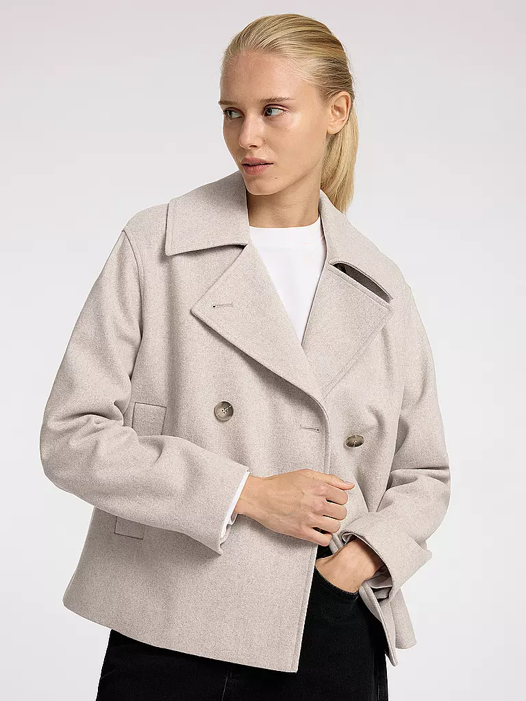 SELECTED FEMME | Wolljacke SLFALMA | beige