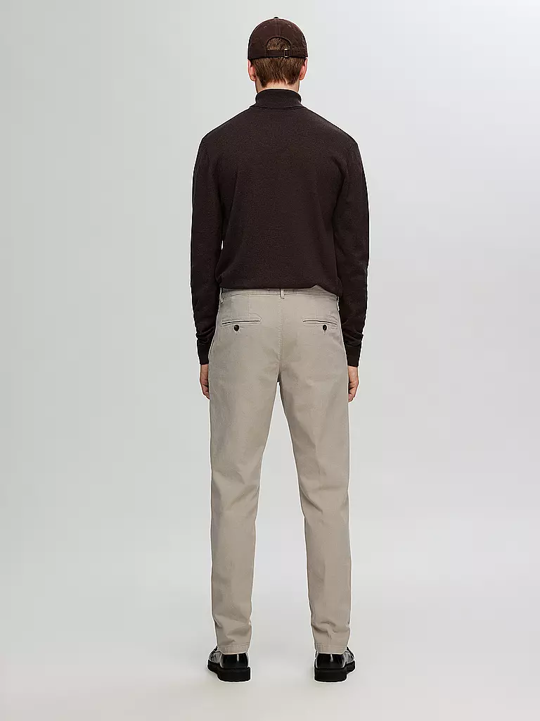 SELECTED | Chino Slim Fit SLH175  | creme