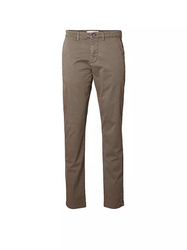 SELECTED | Chino Slim Fit SLH175 | braun