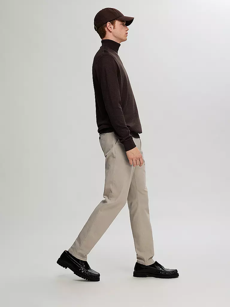 SELECTED | Chino Slim Fit SLH175 | braun