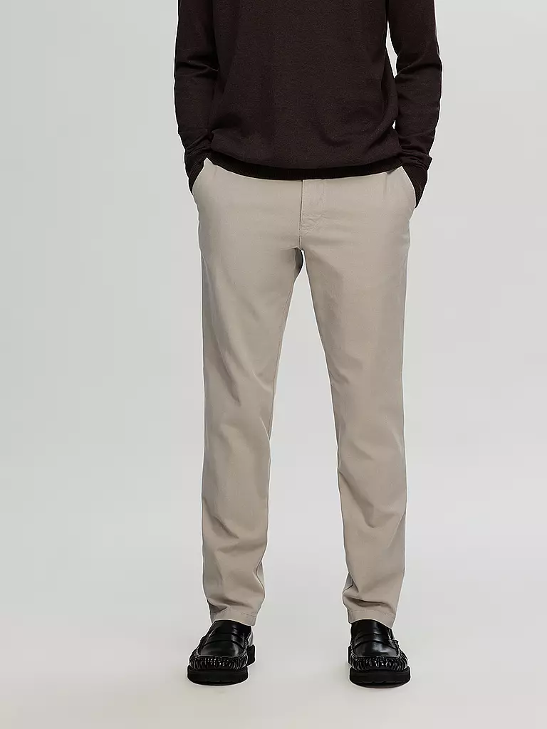 SELECTED | Chino Slim Fit SLH175 | braun