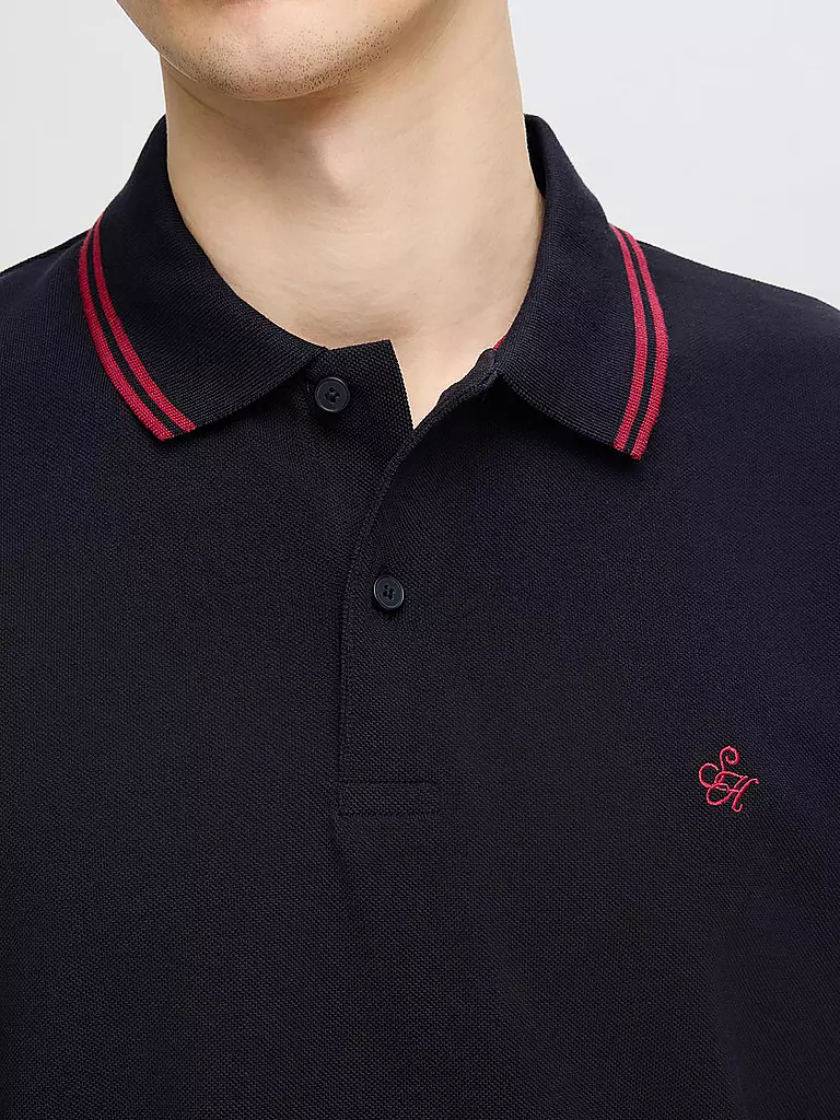 SELECTED | Poloshirt SLHDANTE  | schwarz