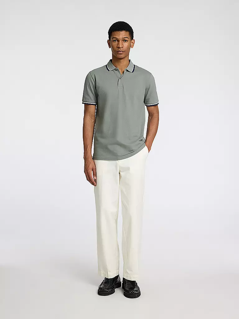 SELECTED | Poloshirt SLHSLIM-ATLAS | olive