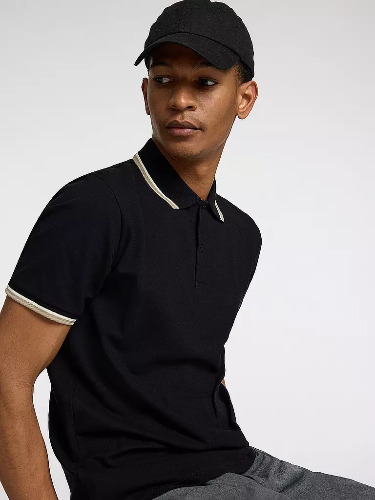 SELECTED | Poloshirt SLHSLIM-ATLAS | schwarz