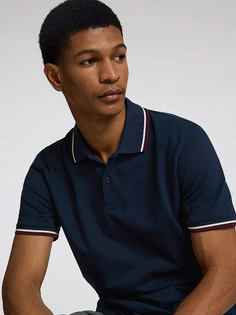 SELECTED | Poloshirt SLHSLIM-ATLAS | dunkelblau