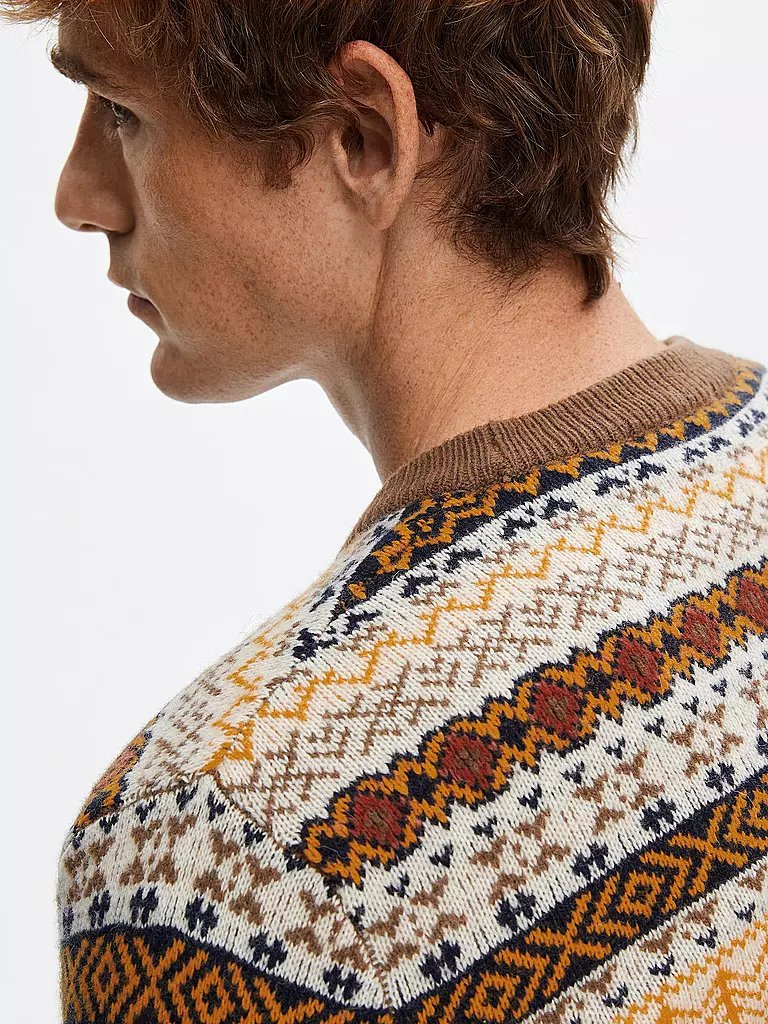 SELECTED | Pullover SLHFARO | braun