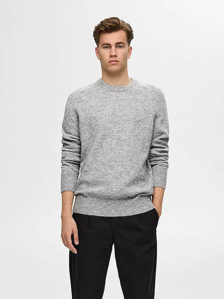 SELECTED | Pullover SLHRAI  | hellgrau