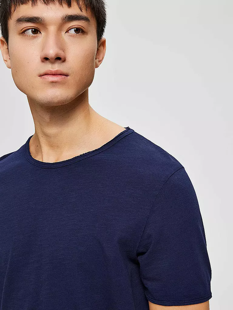 SELECTED | T-Shirt Regular Fit | blau