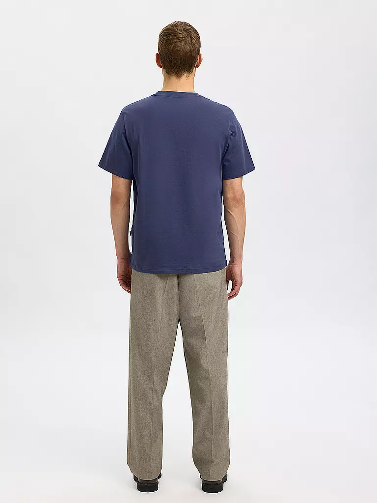 SELECTED | T-Shirt SLHASPEN | olive