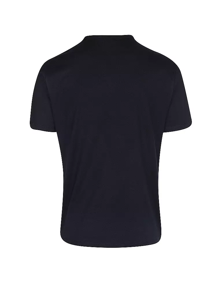 SELECTED | T-Shirt SLHPIMA ASK JOE | blau