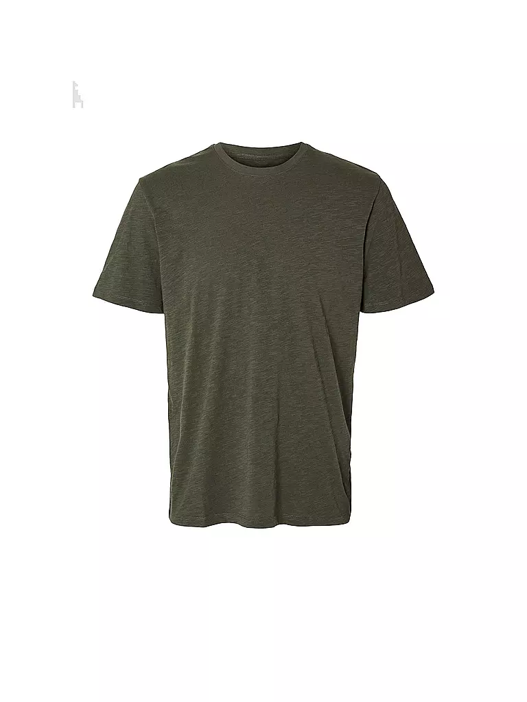 SELECTED | T-Shirt T-Shirt SLHASPEN | olive