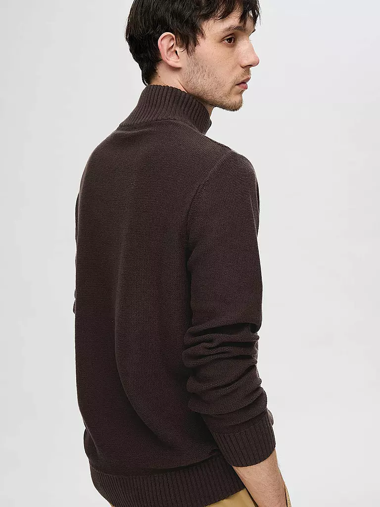 SELECTED | Troyer Pullover SLHAXEL | braun