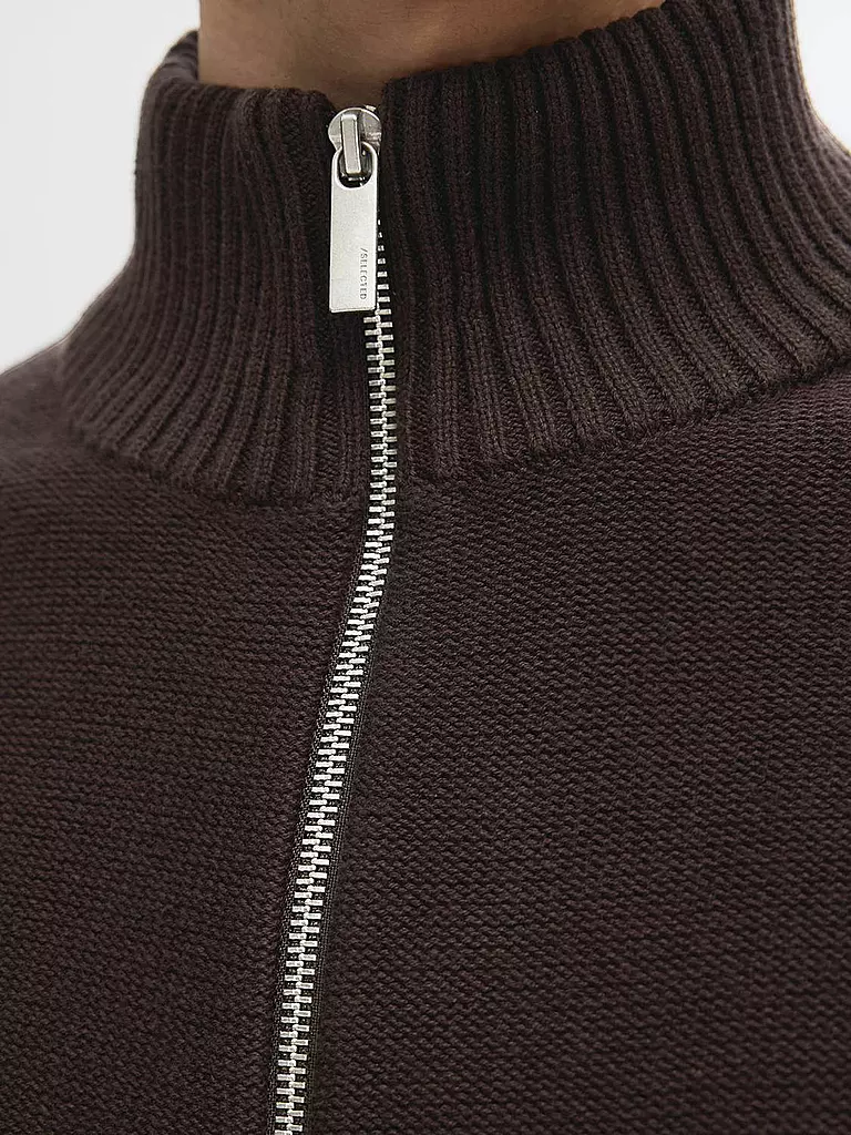 SELECTED | Troyer Pullover SLHAXEL | braun