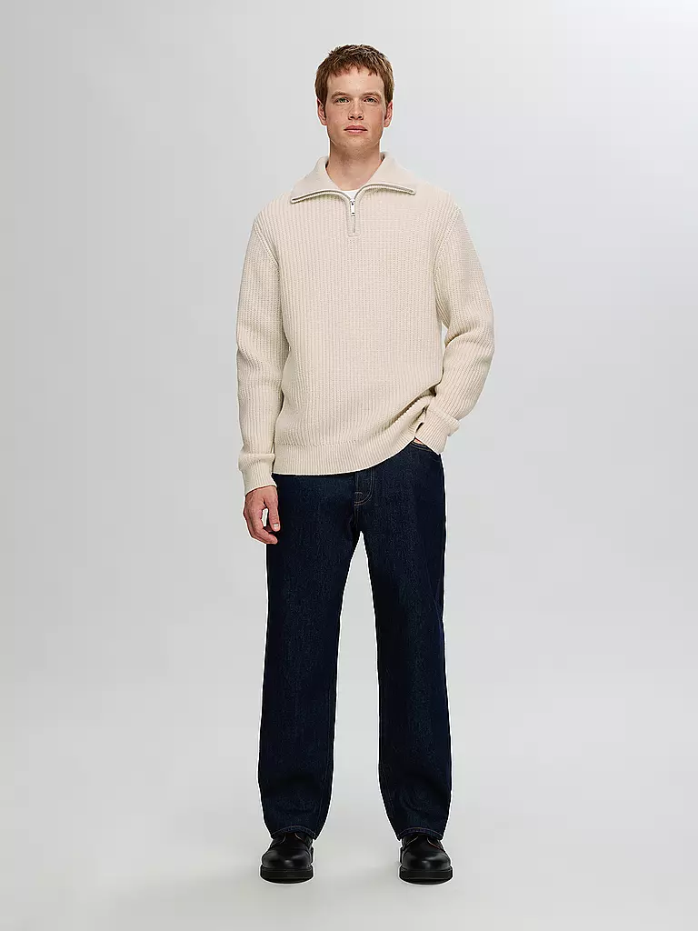 SELECTED | Troyer Pullover SLHLAND | creme