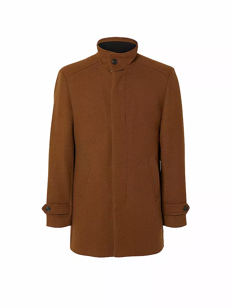 SELECTED | Wollmantel SLHNEW | camel