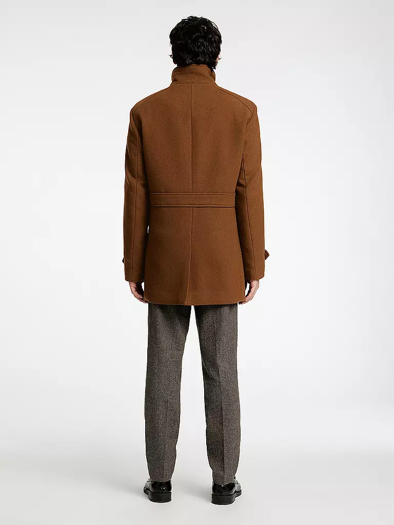 SELECTED | Wollmantel SLHNEW | camel