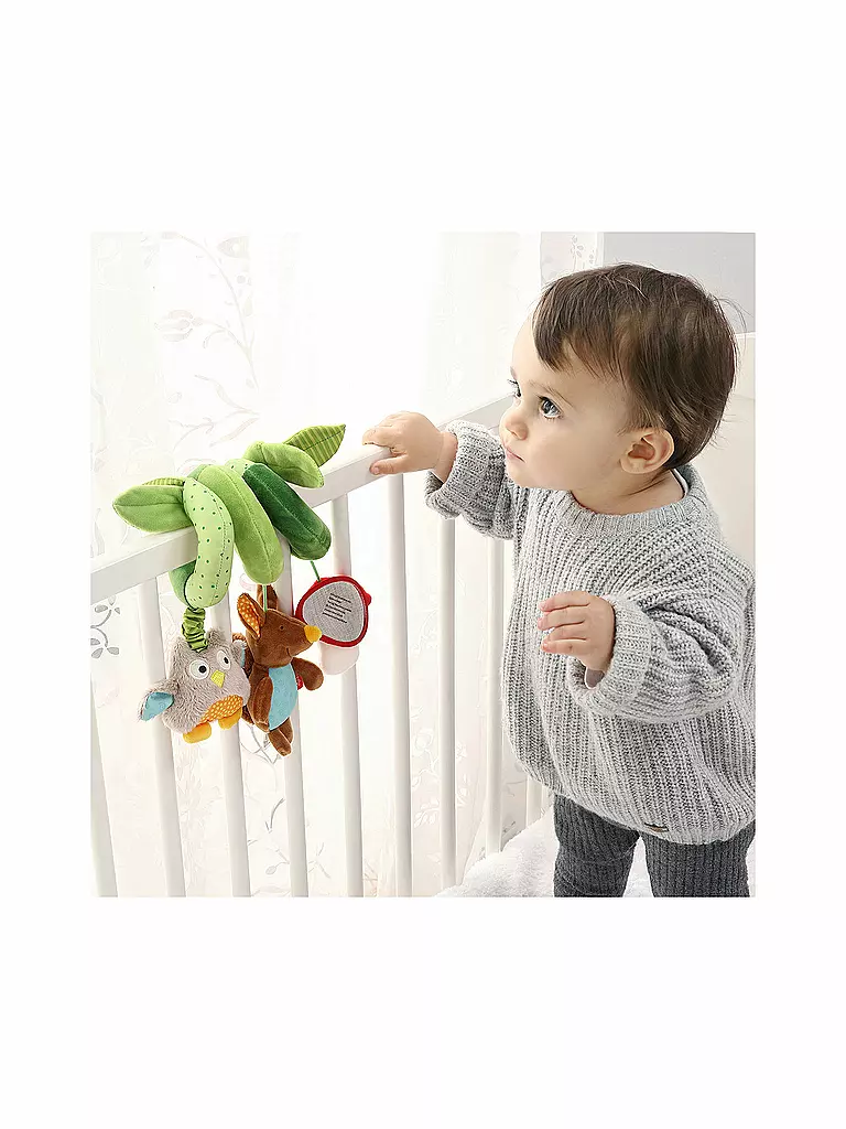 SIGIKID | Babyschalenspielzeug Eichhörnchen | grün