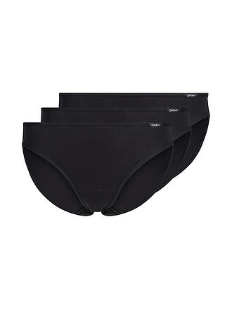 SKINY | Slip 3-er Pkg. ESSENTIALS schwarz