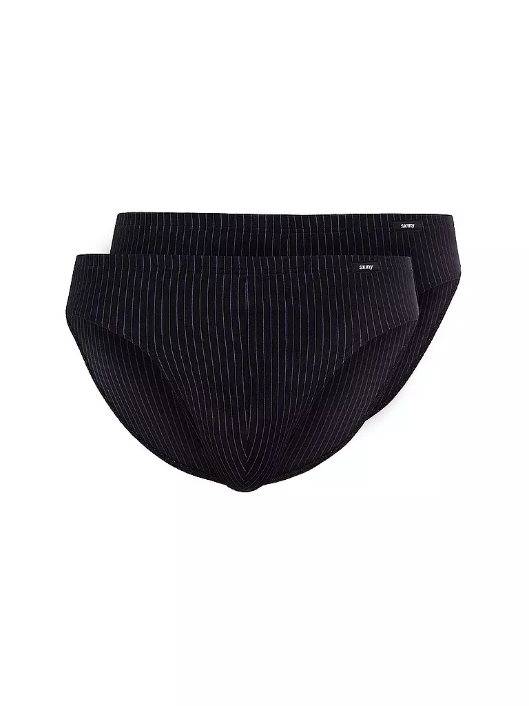 SKINY | Brasil Slip 2er Pkg ( Shadow Stripe ) | schwarz