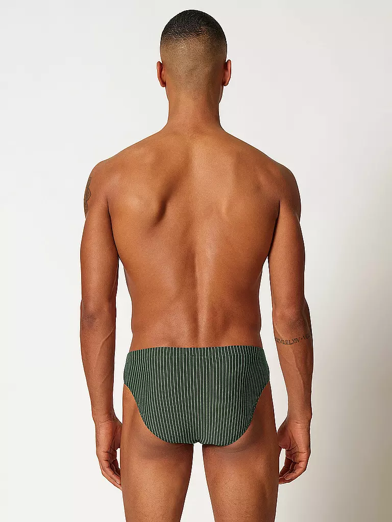 SKINY | Brasil Slip 2er Pkg olive stripes | blau