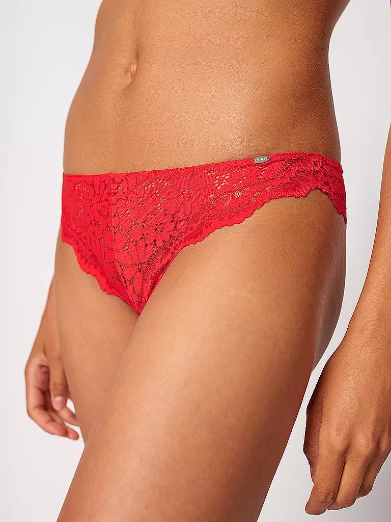 SKINY | Cheeky String WONDERFULACE high risk red  | rot