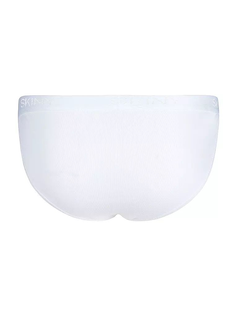 SKINY | Slip - Tanga 2-er Pkg white | schwarz