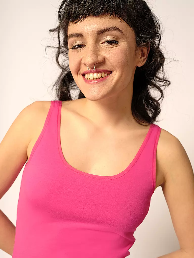 SKINY | Tank Top ADVANTAGE COTTON 2er Pkg pinkgrey selection | pink