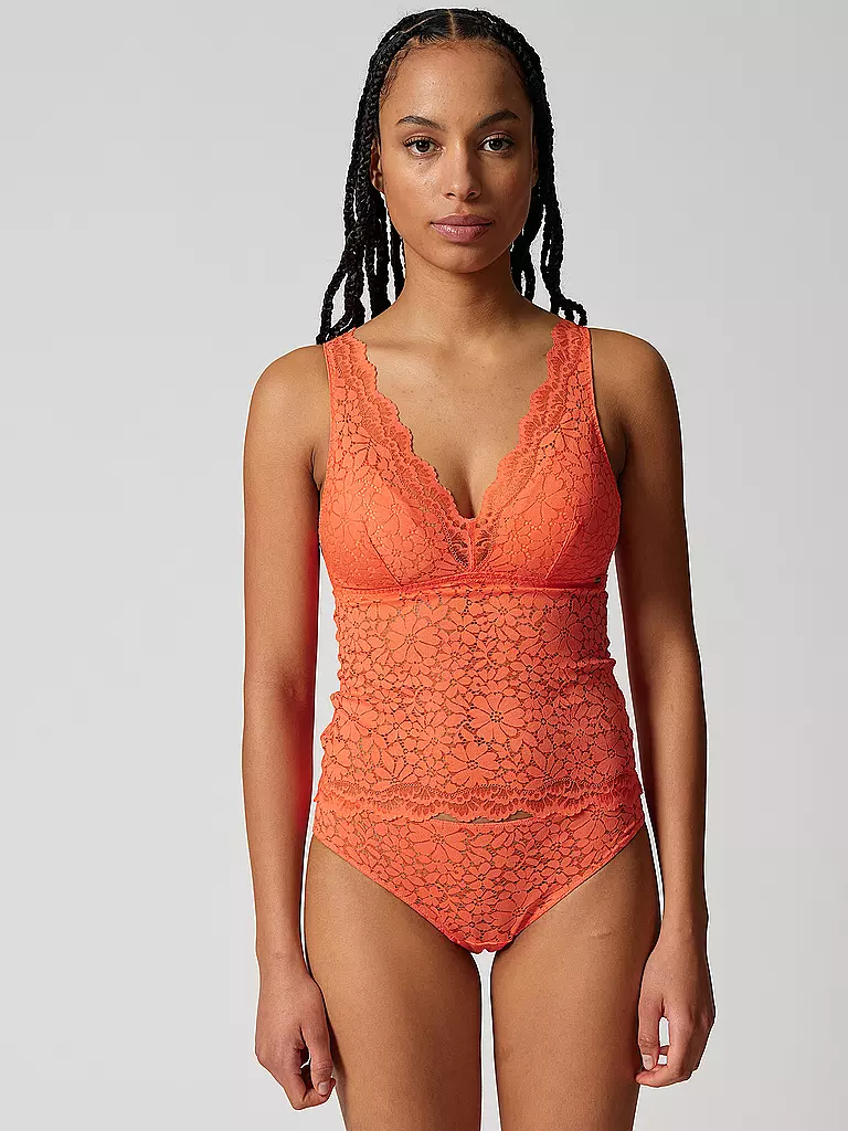 SKINY | Top - Bustier cheeky flamingo | orange