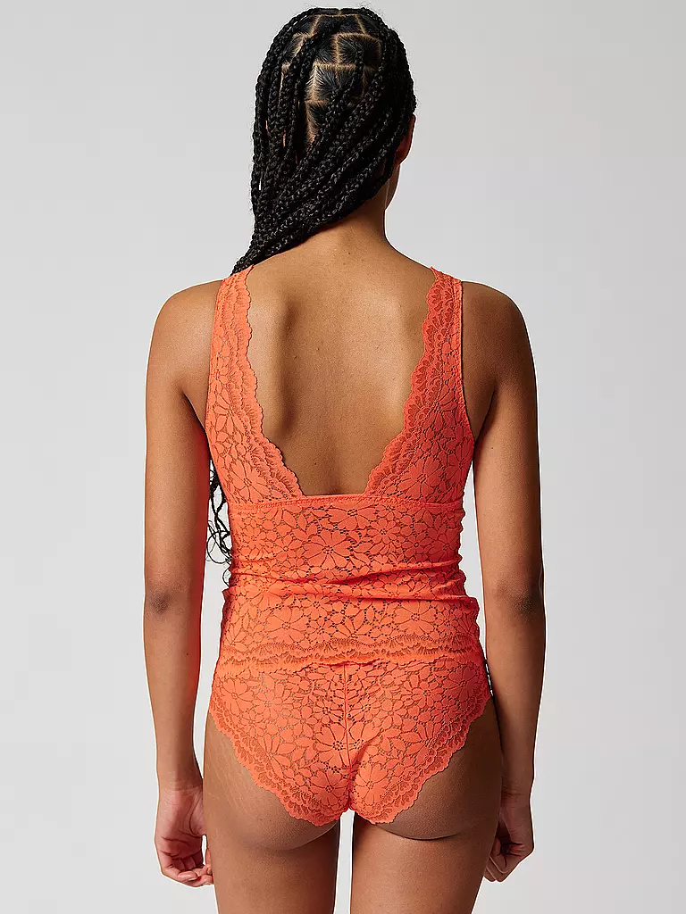 SKINY | Top - Bustier cheeky flamingo | orange