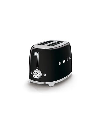 SMEG | 2 Schlitz Toaster 50‘s Retro Style Schwarz TSF01BLEU