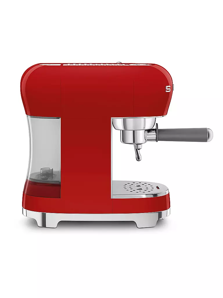 SMEG | Espresso-Kaffeemaschine 50s Retro Style Rot ECF02BLEU | hellgrün