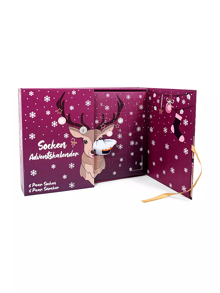 SOCKSWEAR | Damen Socken Adventskalender bunt | bunt