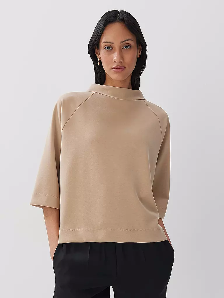 SOMEDAY | Sweatshirt UNOA CROPPED | beige