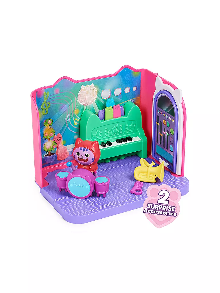 SPINMASTER | Gabby‘s Dollhouse Deluxe Raum Groovy Music Room | keine Farbe