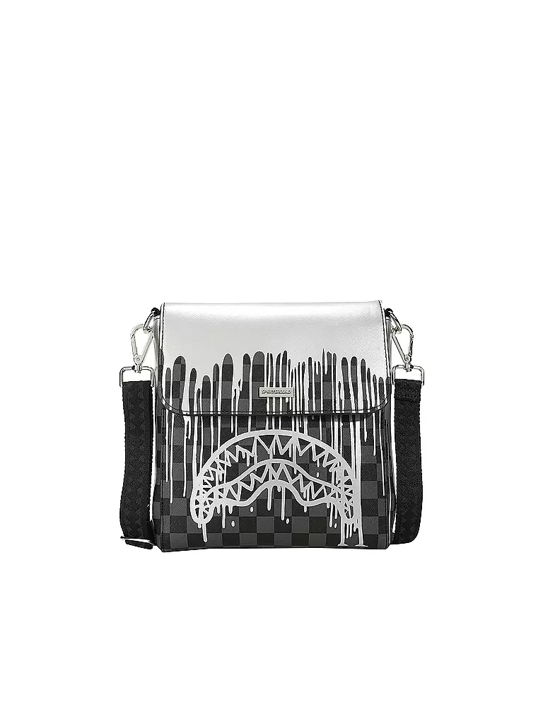 SPRAYGROUND | Tasche - Umhängetasche PLATINUM DRIPS | grau