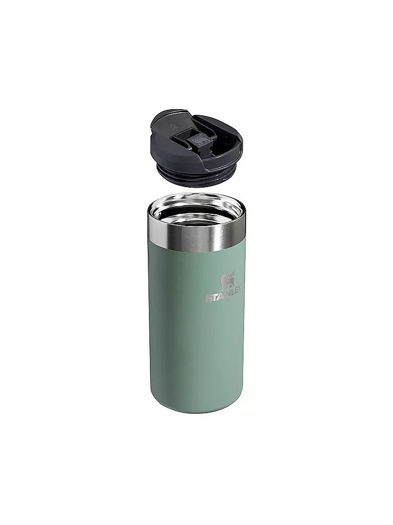 STANLEY | Isolierflasche - Thermosflasche AEROLIGHT Mug 0,35l Cream Shale Metallic | schwarz