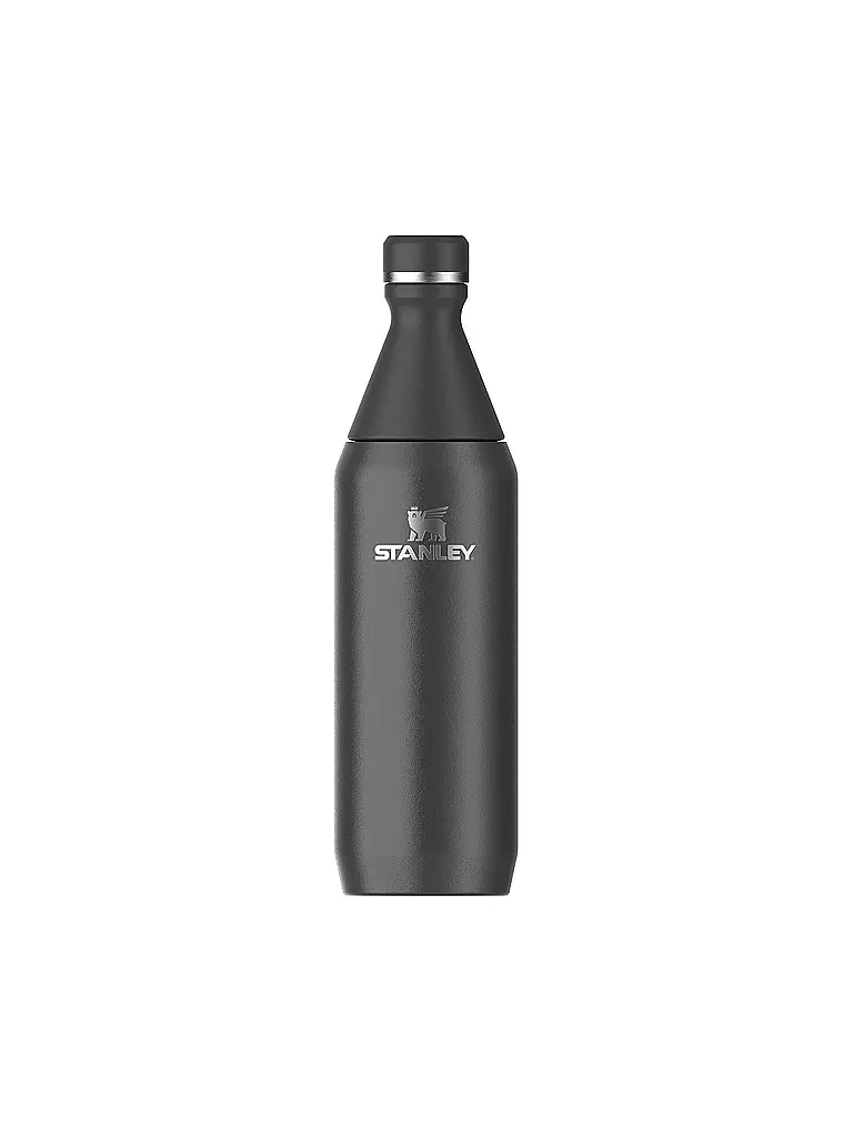 STANLEY | Isolierflasche - Thermosflasche ALL DAY SLIM BOTTLE 0,6l Black | schwarz