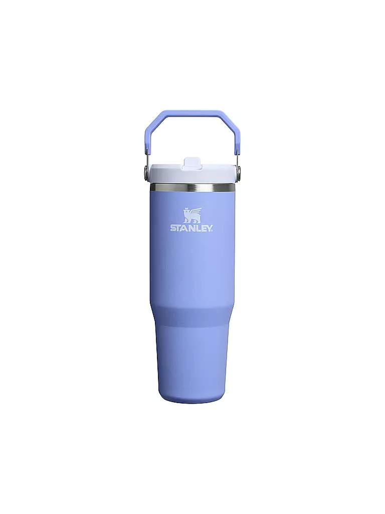 STANLEY | Isolierflasche - Thermosflasche Classic FLIP STRAW 2.0 0,8l  Hydrangea | hellblau