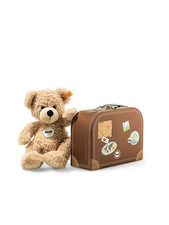 STEIFF | Fynn Teddybär im Koffer beige 28cm