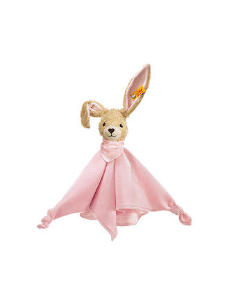 STEIFF | Hoppel Hase Schmusetuch28cm Rosa