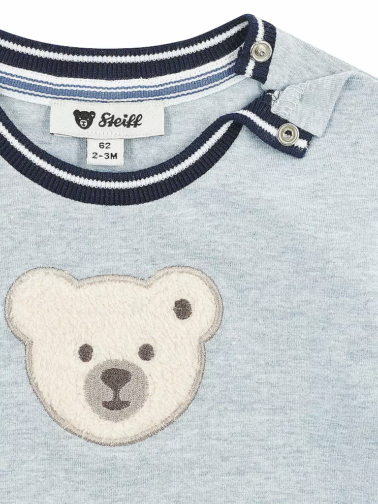 STEIFF | Baby Langarmshirt  | hellblau